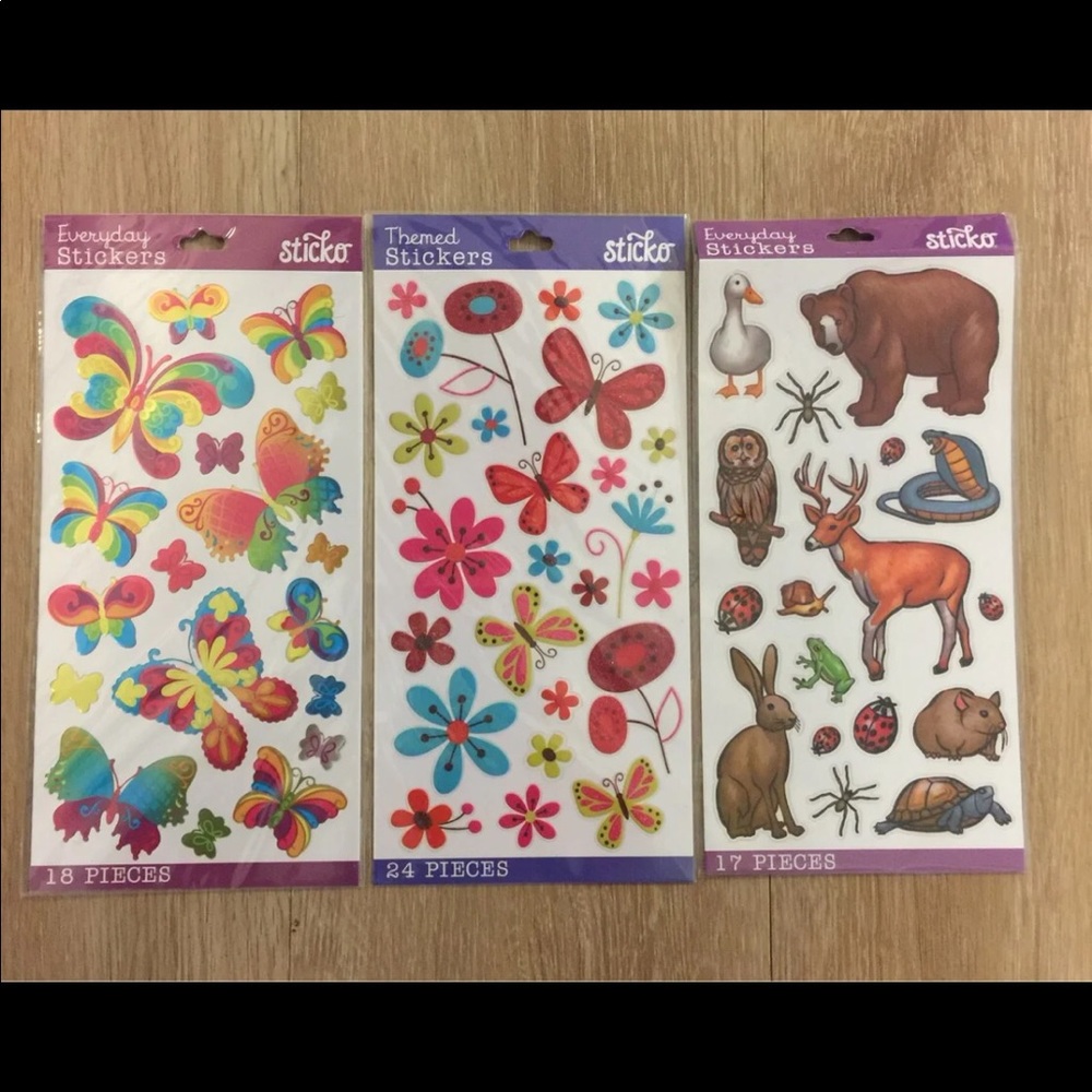 Sticko Stickers NWT